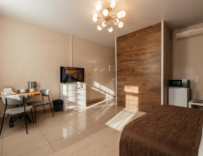 Номер улучшенный с 1 двуспальной кроватью - Отель «Сити» Смоленск