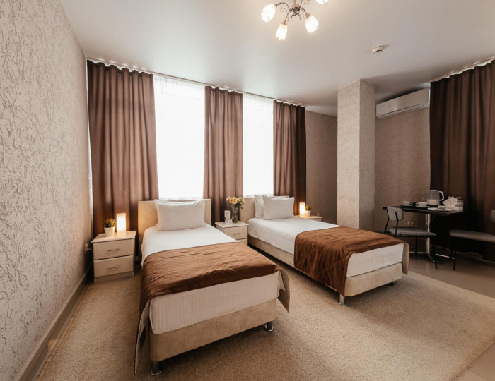 Номер улучшенный с 2 односпальными кроватями - Отель «Сити» Смоленск