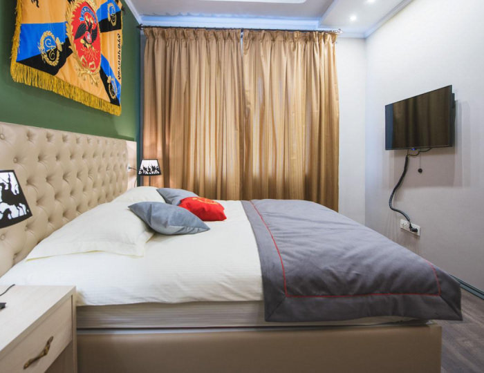 Номер стандарт с 1 двуспальной кроватью - Арт-отель «Кутузов» Смоленск