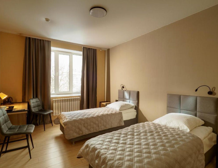 Номер стандарт с 2 односпальными кроватями - Отель «Аскольд» Смоленск