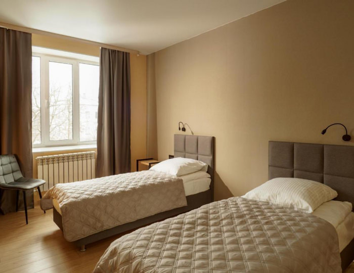 Номер стандарт с 2 односпальными кроватями - Отель «Аскольд» Смоленск