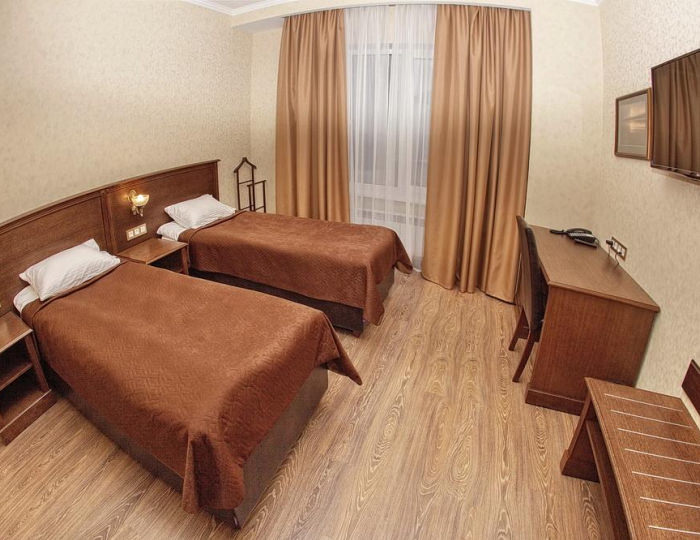 Номер стандарт с 2 односпальными кроватями (с завтраком) - Мини-отель «Смолка» Смоленск