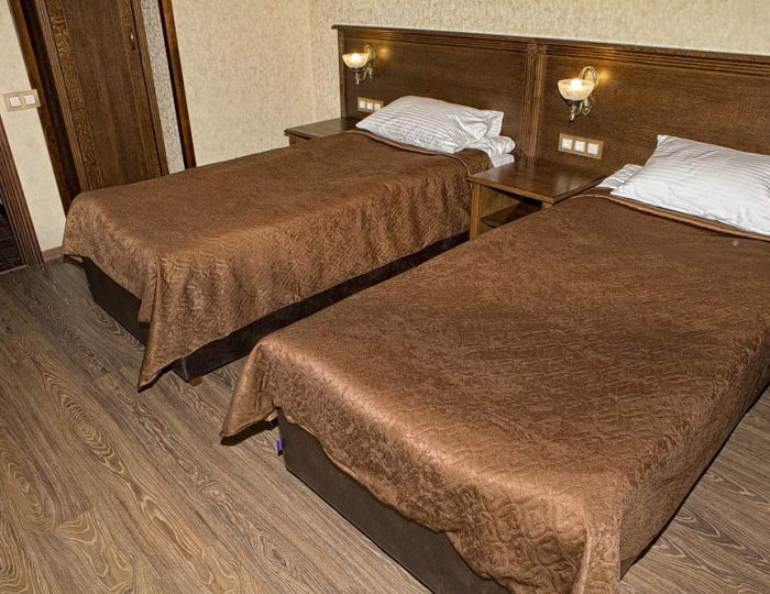 Номер стандарт с 2 односпальными кроватями (с завтраком) - Мини-отель «Смолка» Смоленск