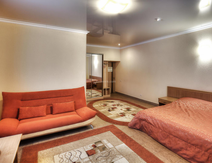 Номер улучшенный с 1 двуспальной кроватью - Отель «Дворянское гнездо» Смоленск