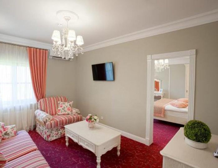 Двухкомнатный Люкс с сауной № 25 (Новый корпус) (с завтраком) - Отель «Усадьба» Смоленск