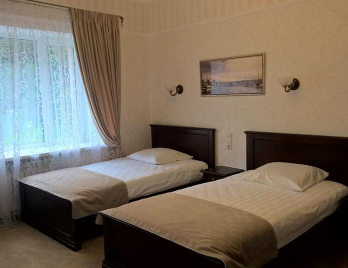 Номер улучшенный с 2 односпальными кроватями (с завтраком) - Отель «Усадьба» Смоленск