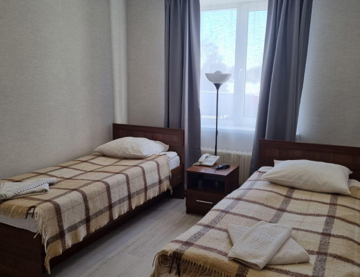 Номер стандарт с 2 односпальными кроватями - Отель «Апельсин» Ярцево