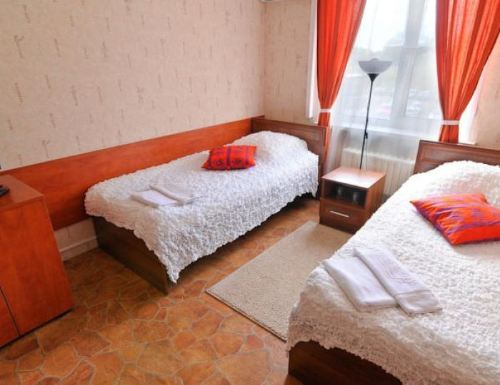 Номер стандарт с 2 односпальными кроватями - Отель «Апельсин» Ярцево