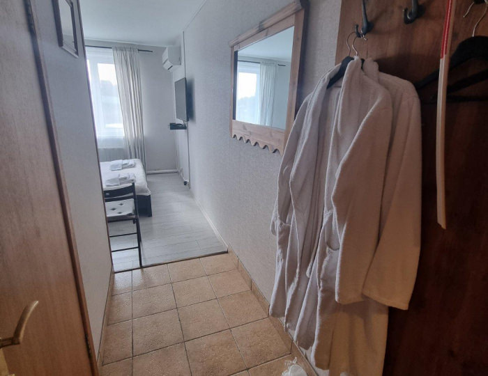 Номер стандарт с 1 двуспальной кроватью - Отель «Апельсин» Ярцево