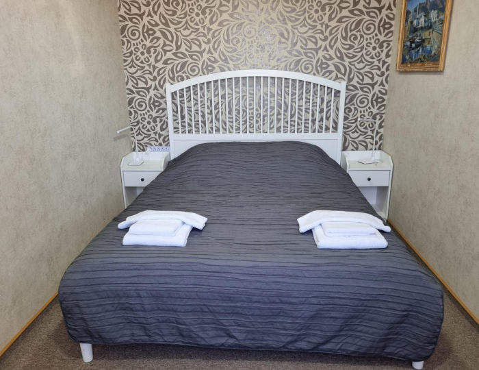 Номер стандарт семейный с 1 двуспальной кроватью - Отель «Апельсин» Ярцево