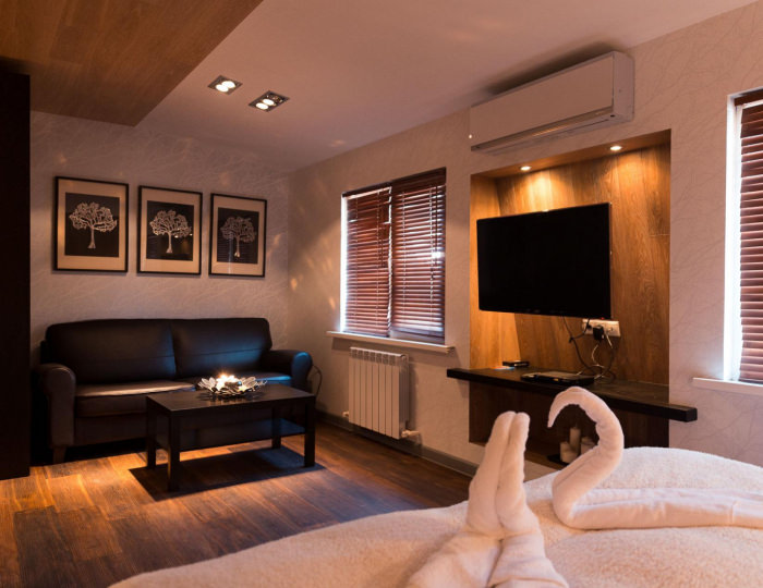 1-комнатные апартаменты стандарт - Отель «Апельсин» Ярцево