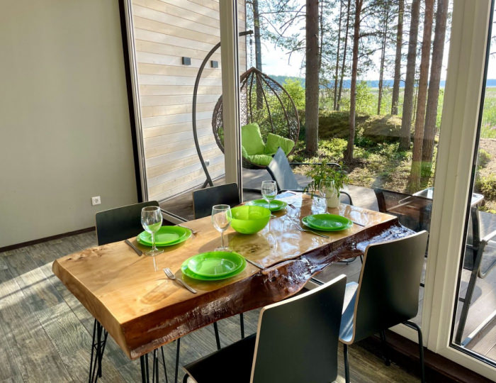 Бунгало 4-местный - База отдыха «Северное сияние» Курмойла