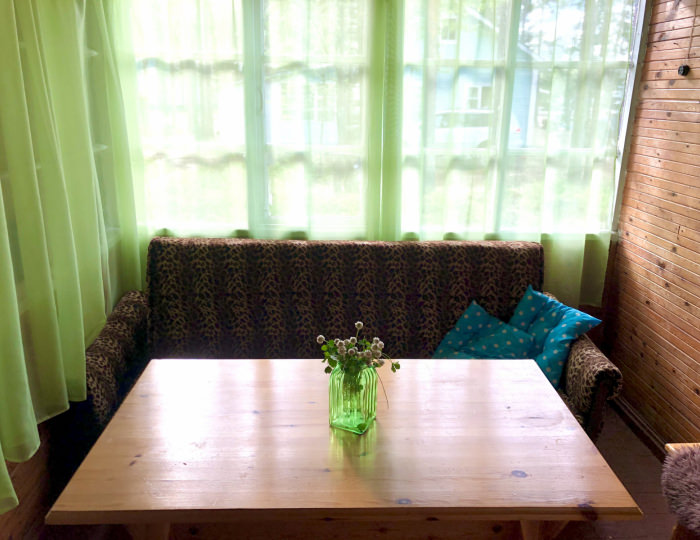 Дом 3-местный у озера - База отдыха «Северное сияние» Курмойла