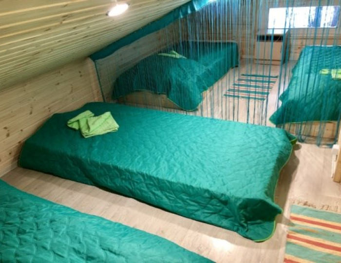 Дом 4-местный с Баней - База отдыха «Северное сияние» Курмойла