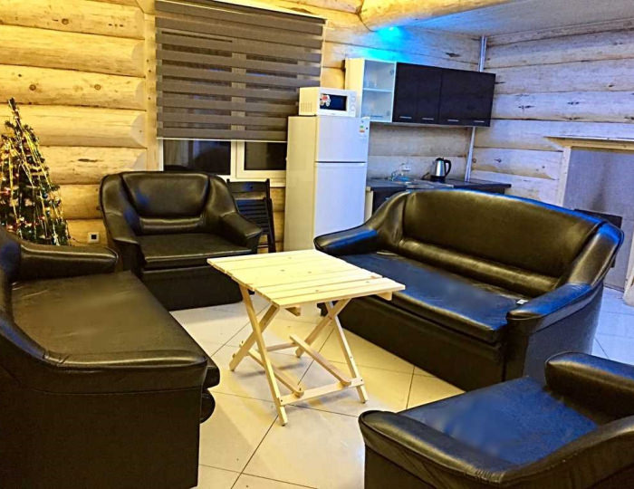 Дом 4-местный с Баней - База отдыха «Северное сияние» Курмойла