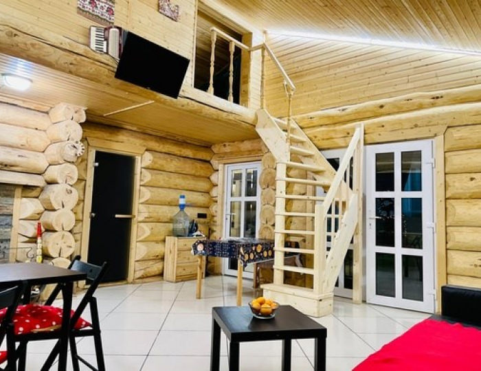 Дом 4-местный с Баней - База отдыха «Северное сияние» Курмойла