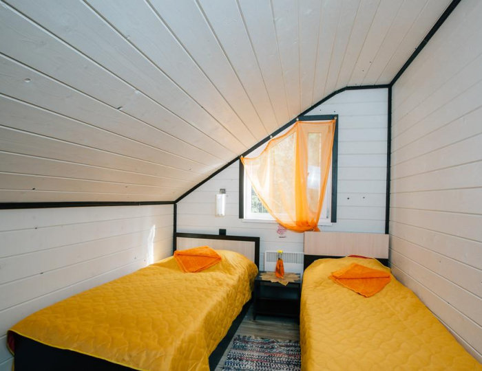 Коттедж 6-местный Боровик - База отдыха «Северное сияние» Курмойла