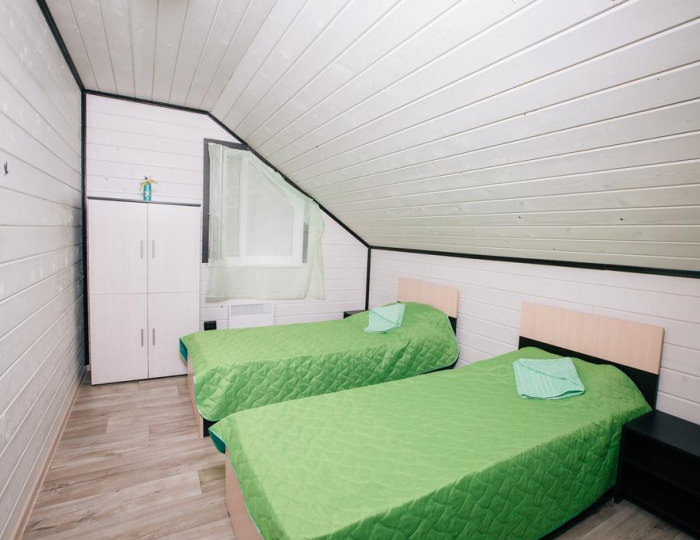 Коттедж 6-местный Карельская береза - База отдыха «Северное сияние» Курмойла