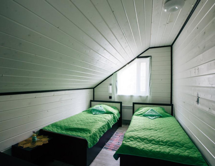 Коттедж 6-местный Карельская береза - База отдыха «Северное сияние» Курмойла