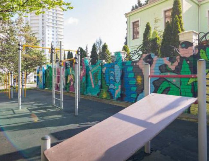 Площадка для ворк-аута - Отель Sea Galaxy Hotel Congress & SPA / Си Гэлакси