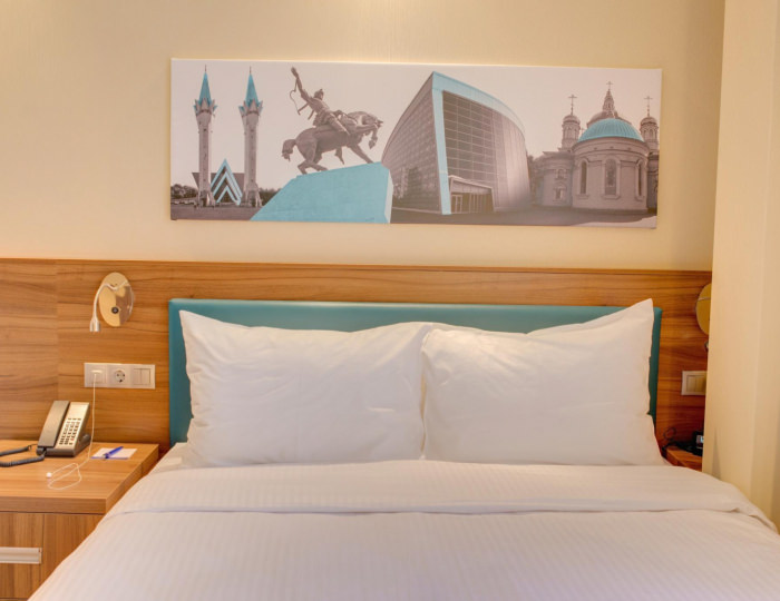 Номер стандарт для людей с ограниченными возможностями - Отель Hampton by Hilton Ufa / Хэмптон Хилтон Уфа