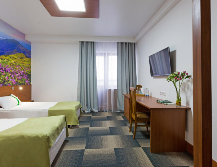 Номер улучшенный стандарт с 2 односпальными кроватями - Отель «Президент» Уфа