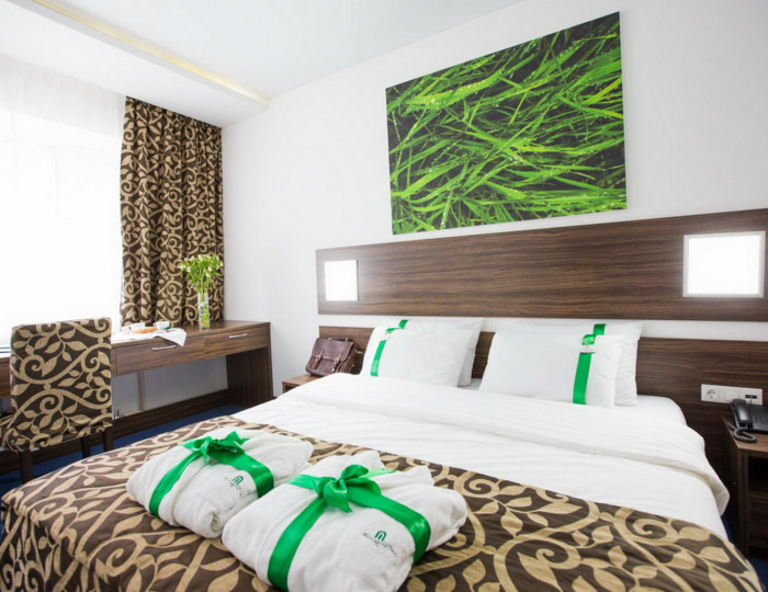 Номер комфорт бизнес с 1 двуспальной кроватью - Отель «Президент» Уфа