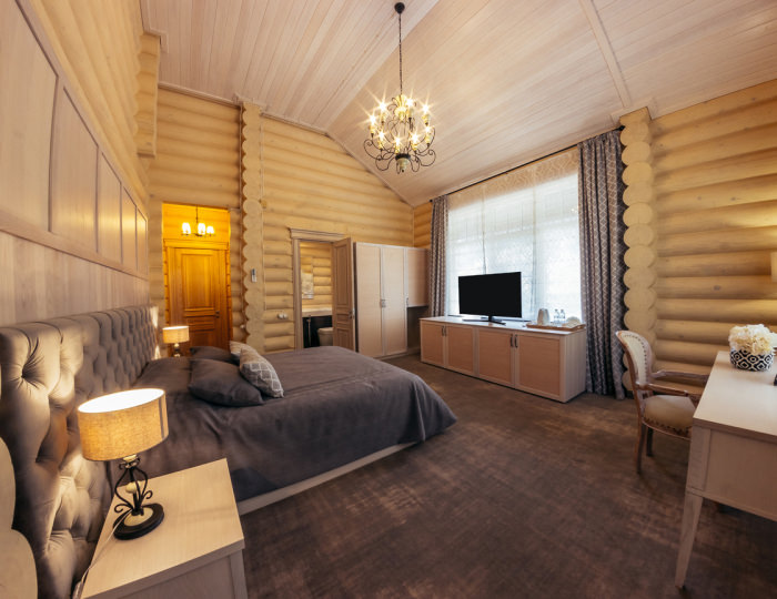 Премиум Премиум Люкс Double 2-местный - Загородный клуб «Лесная Заимка» Геленджик