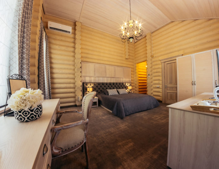 Премиум Премиум Люкс Double 2-местный - Загородный клуб «Лесная Заимка» Геленджик