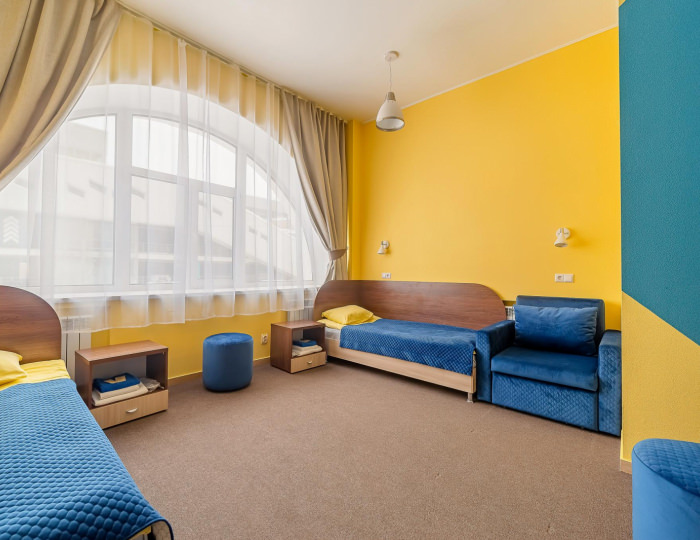 Номер эконом с 3 односпальными кроватями - Отель Life / Лайф Пенза