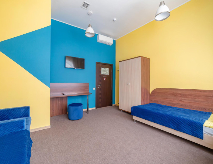 Номер эконом с 3 односпальными кроватями - Отель Life / Лайф Пенза