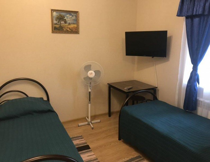Номер стандарт с 2 односпальными кроватями - Гостевой дом «Безруковский» Безруково