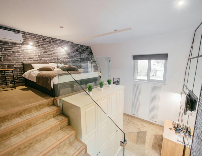 Номер студия с 1 двуспальной кроватью (с завтраком) - Отель Loft-hotel / Лофт Орел