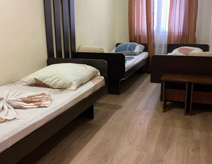 Кровать в 3-местном общем номере - Мини-отель «М2» Куликовский