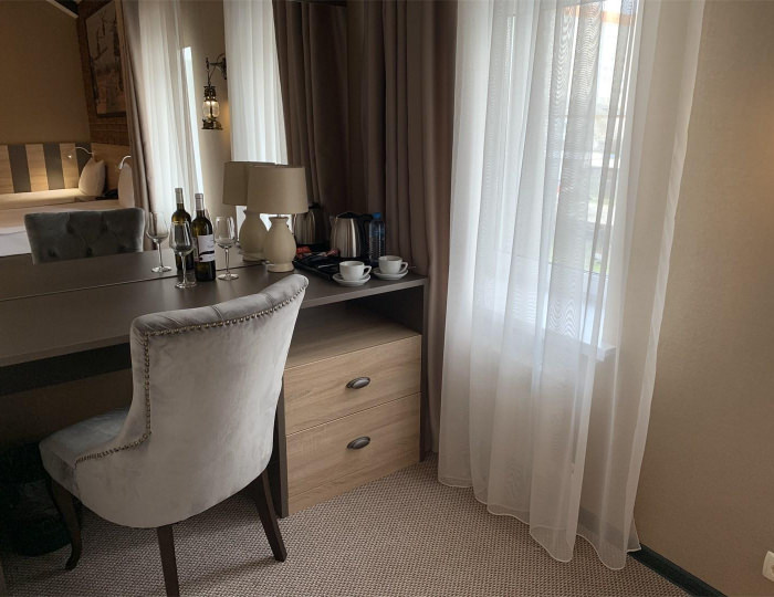 Большой двухместный номер с двумя отдельными кроватями - Мини-отель «Авиатор» Орел