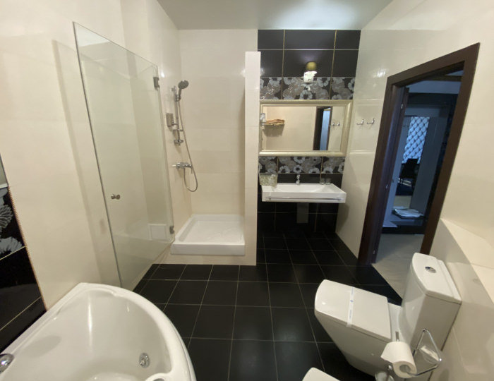 Люкс 2-комнатный (черный, бежевый, кантри) - Парк-отель «Солнечный» Солнечное