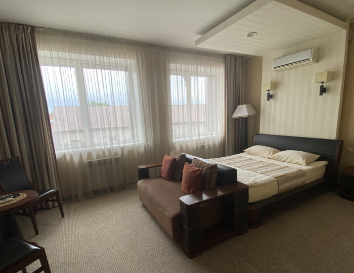 Улучшенный 1-комнатный - Парк-отель «Солнечный» Солнечное