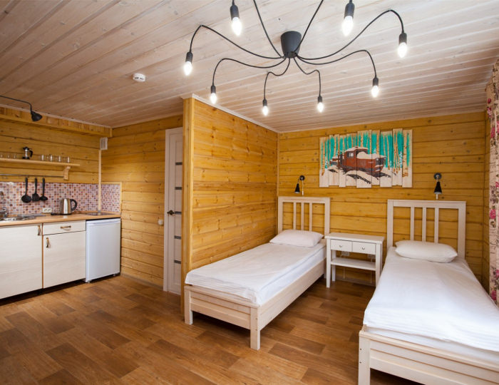 Апартаменты 2-местный Твин - Отель SHERegesh's WOOD / Шерегеш Вуд