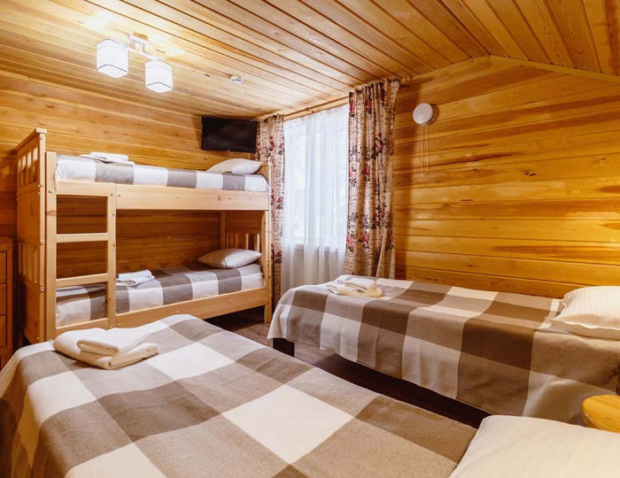 Дом 8-местный - Отель SHERegesh's WOOD / Шерегеш Вуд