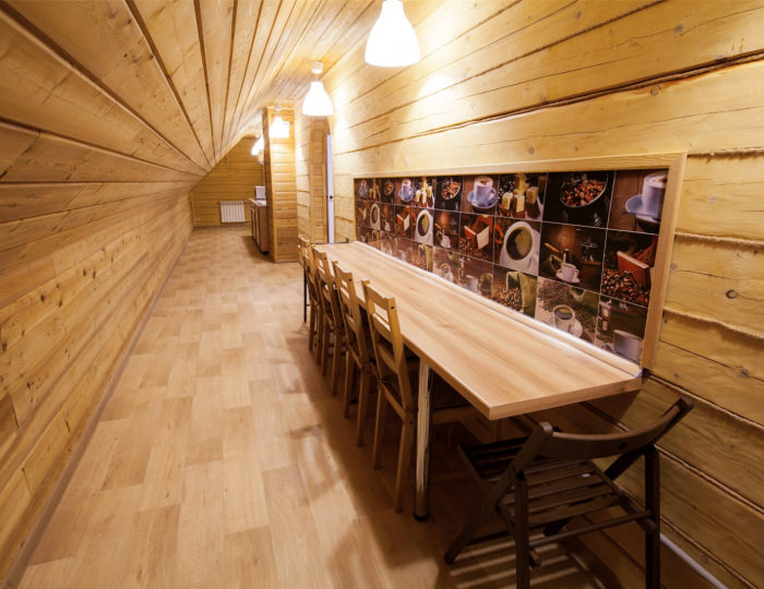 Мансарда 4-местный - Отель SHERegesh's WOOD / Шерегеш Вуд