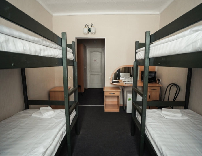 Стандарт Стандартный номер с 2-мя 2-ярусными кроватями - Отель «Шориленд» Шерегеш