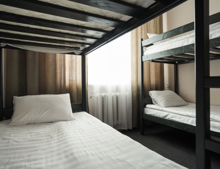 Стандарт Стандартный номер с 2-мя 2-ярусными кроватями - Отель «Шориленд» Шерегеш