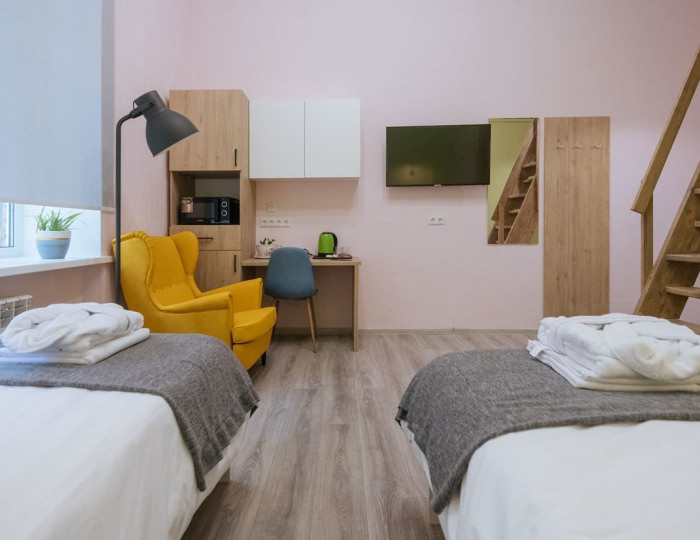 Стандарт 3-местный Классический - Гостиница «Зеленый» Москва