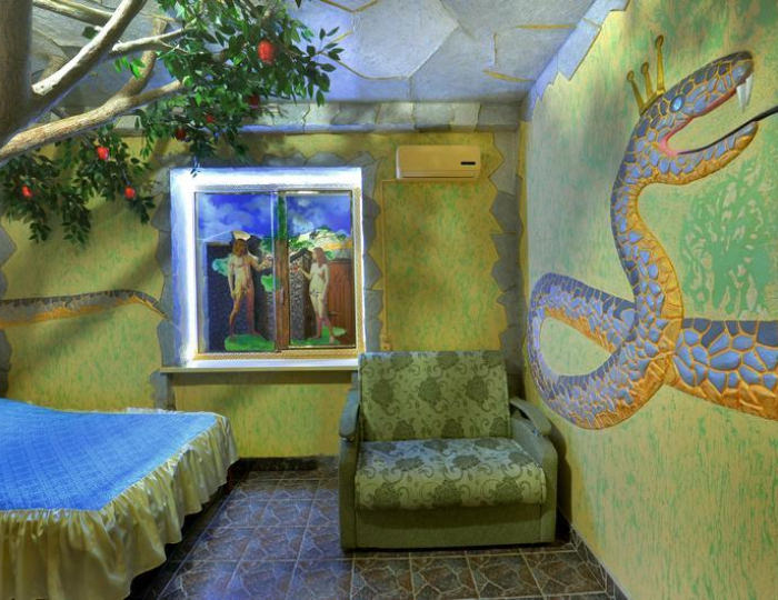 Люкс "Адам и Ева" с 1 двуспальной кроватью - Отель «Гостиный двор №1» Воронеж