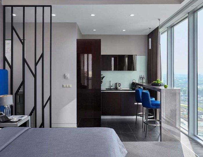 Corner Studio Apartment - Апарт-отель Diamond / Даймонд Москва