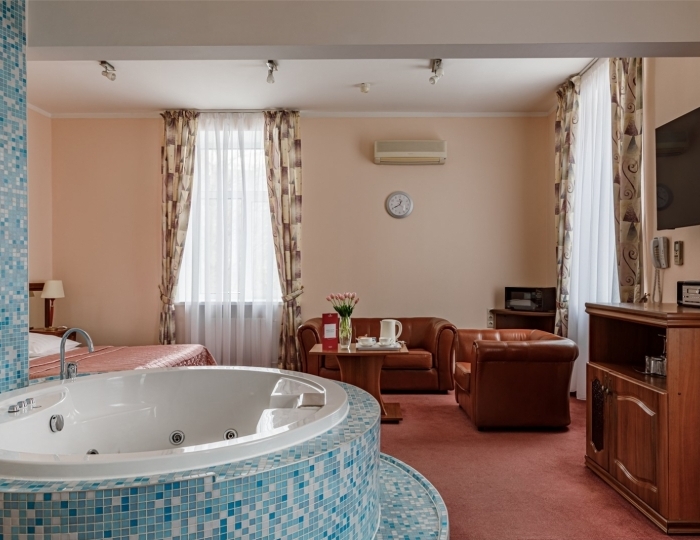 Люкс "Модерн" (Двухспальная кровать) - Отель «Максима Ирбис Отель» Москва