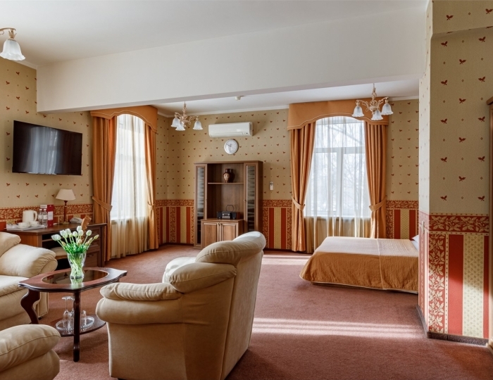 Люкс "Классический" (Двухспальная кровать) - Отель «Максима Ирбис Отель» Москва