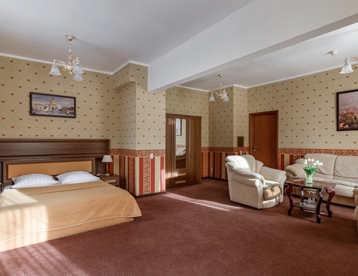 Люкс "Классический" (Двухспальная кровать) - Отель «Максима Ирбис Отель» Москва