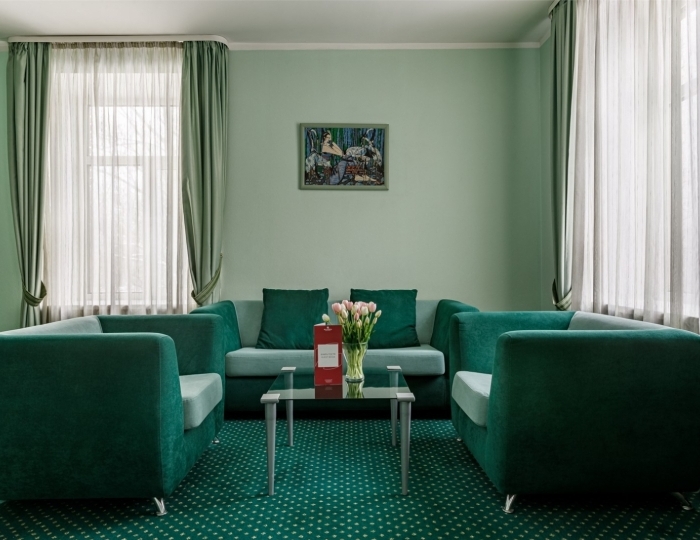 Люкс "Фисташковый"(Двухспальная кровать) - Отель «Максима Ирбис Отель» Москва