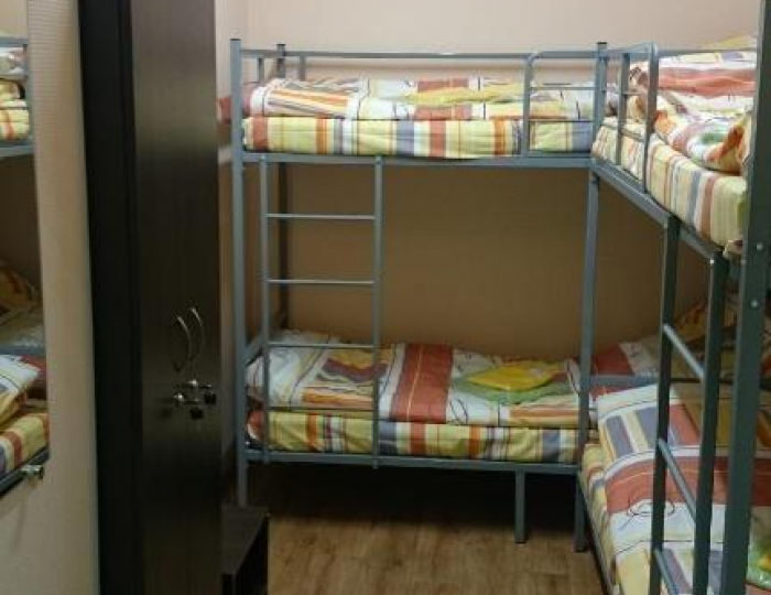 Кровать в 4-местном общем номере - Хостел Hostel Fresh / Фрэш Архангельск
